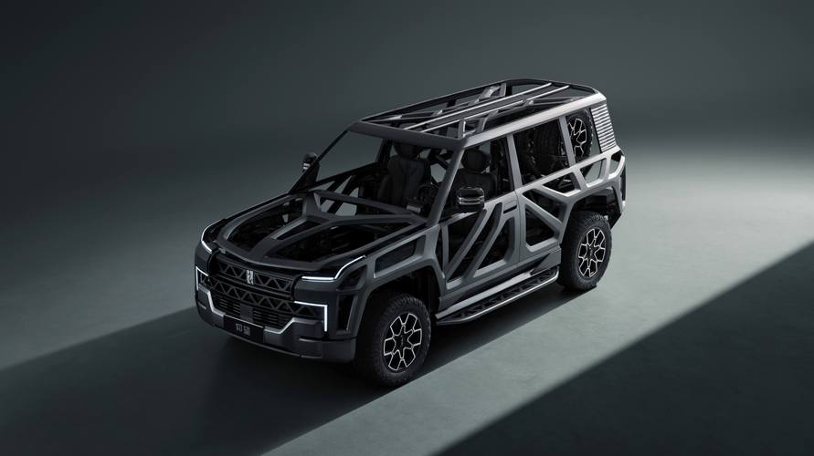 东莞22仰望U8硬派越野的科技魅力，国能汽车对传统燃油车市场的冲击